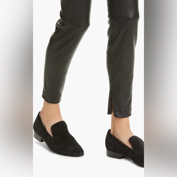 EUC Vince Leather Zip Leggings | Black | Size Medium - Picture 6 of 16
